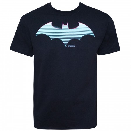 Batman Neon Symbol Men's T-Shirt