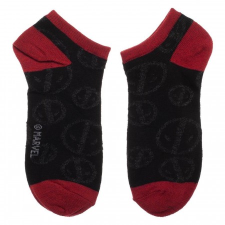 Marvel Deadpool 3 Pack Women's Ankle Socks