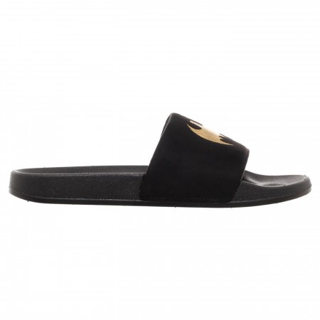 Batman Vegan Suede Slide Sandals