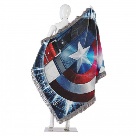 Captain America Star Agent Blanket