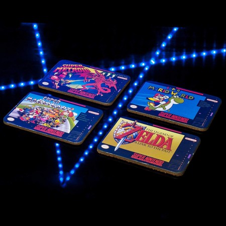 SNES Cartridge Coasters