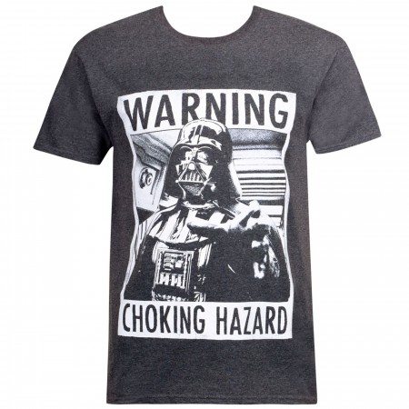 Star Wars Choking Hazard Heather Charcoal Men's T-Shirt