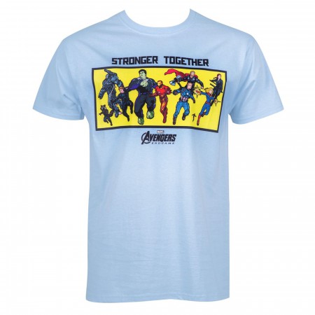 Avengers Endgame Stronger Together Lineup Men's T-Shirt