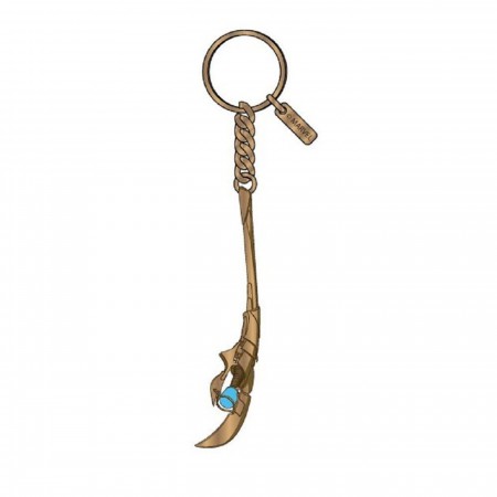 Loki Staff Keychain