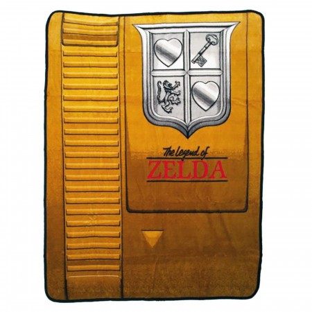 Nintendo Gold Cartridge 48 x 60 in. Digital Fleece Throw