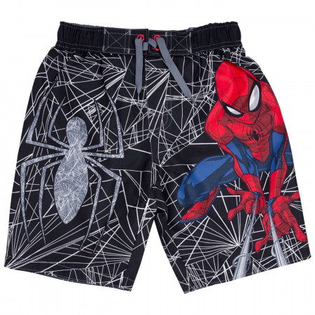 Spider-Man Kids Swim Trunks