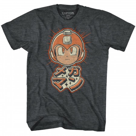 Mega Man Retro Kanji T-Shirt