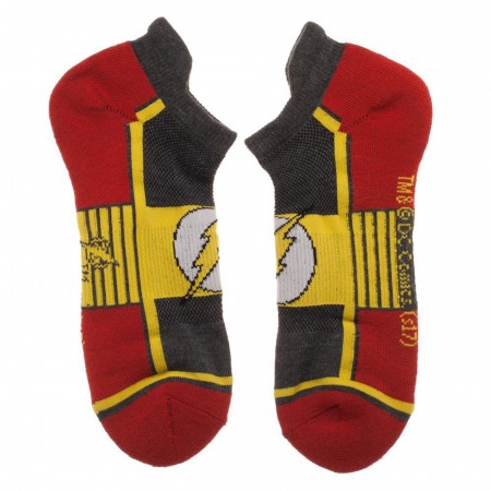 Flash DC Comics Three Pack Athletic Ankle Sock Set