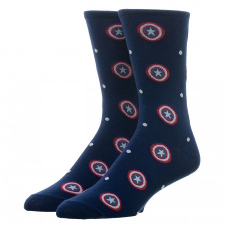 Captain America Men's Dress Socks
