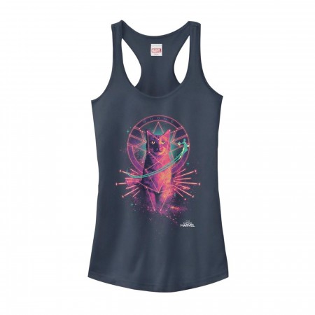 Captain Marvel Galactic Goose Cat Women's Tank Top