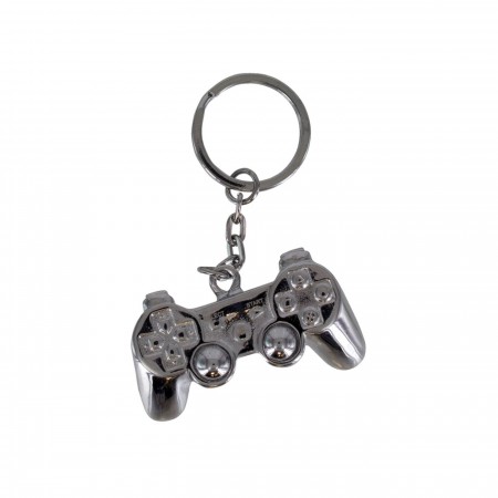 Playstation 3D Metal Keychain