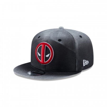 Deadpool Angry Symbol New Era 9Fifty Adjustable Hat