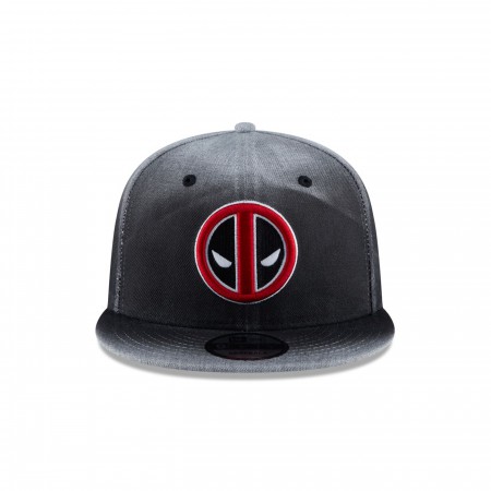 Deadpool Angry Symbol New Era 9Fifty Adjustable Hat