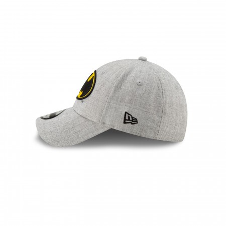 Batman Classic Logo Grey New Era 9Forty Adjustable Hat