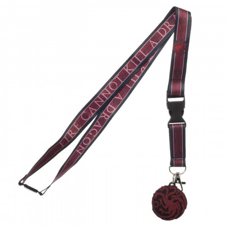 Game of Throne House Targaryen Lanyard