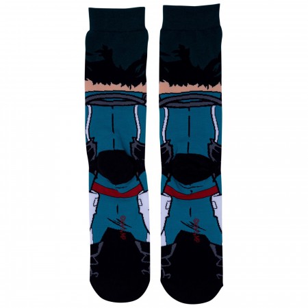 My Hero Academia Izuku 360 Character Socks