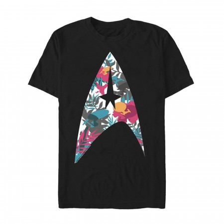 Star Trek Tropical Starfleet Insignia Men's T-Shirt