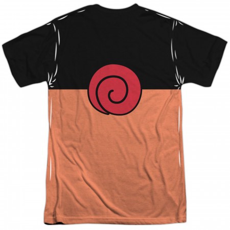 Naruto Shippuden Costume Front and Back Sublimated Men's T-Shirt