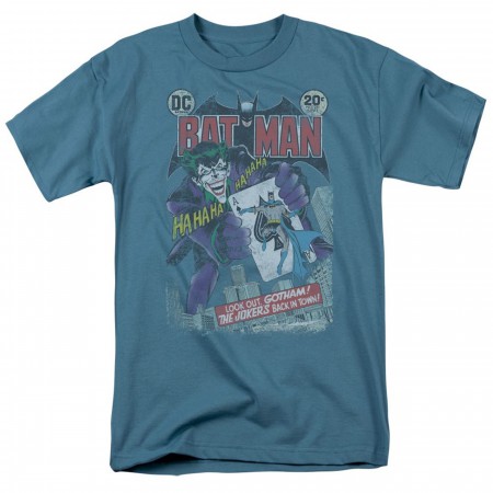 Batman Comics Cover #251 Distressed Men's T-Shirt