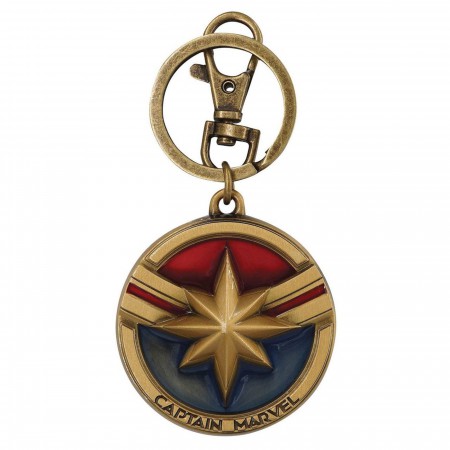 Captain Marvel Movie Keychain