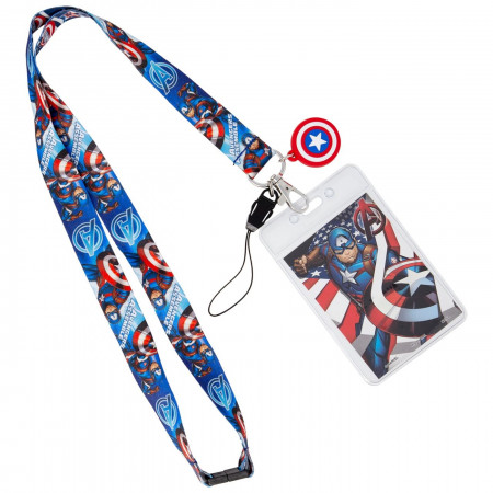 Captain America Lanyard