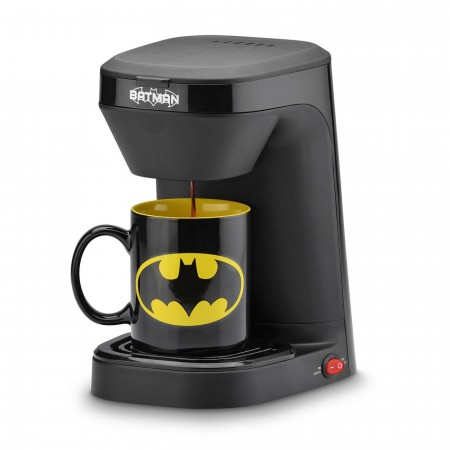 Batman 1-Cup Coffee Maker with Mug