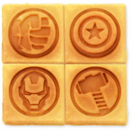 Avengers Four Piece Waffle Maker