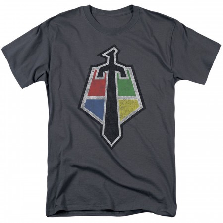 Voltron Sword Logo Grey Men's T-Shirt