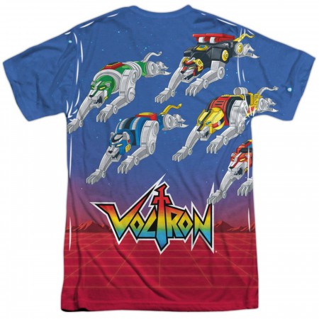 Voltron Form Voltron Sublimated Front and Back T-Shirt