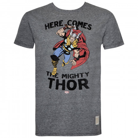Thor Hi & Bye Front and Back Print Retro Brand Vintage T-Shirt
