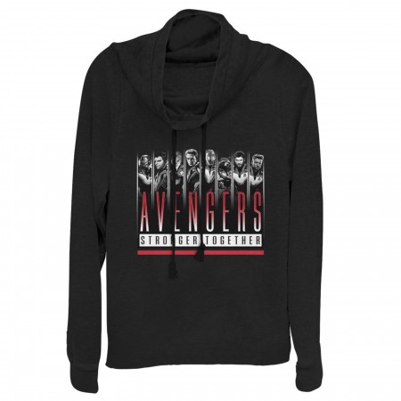 Avengers Endgame Together Women's Cowl Neck Sweater