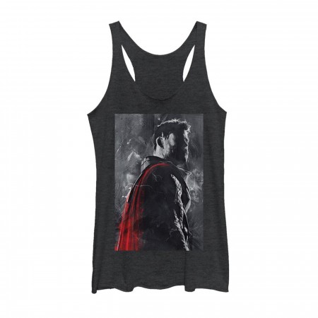 Avengers Endgame Thor Painted Women's Tank Top