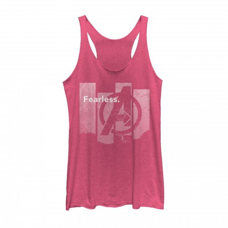 Avengers Endgame Fearless Logo Women's Tank Top