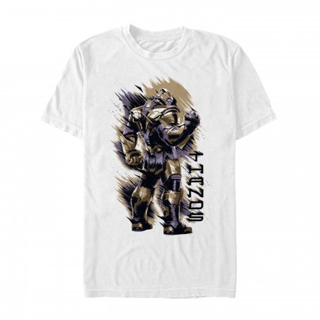 Avengers Endgame Thanos Shoulder Men's T-Shirt