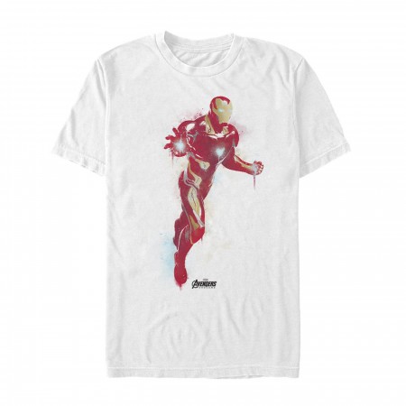 Avenger Endgame Iron Man Painted Men's T-Shirt