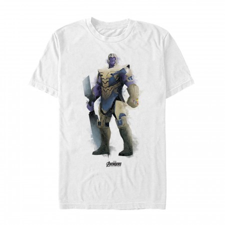 Avenger Endgame Thanos Painted Men's T-Shirt
