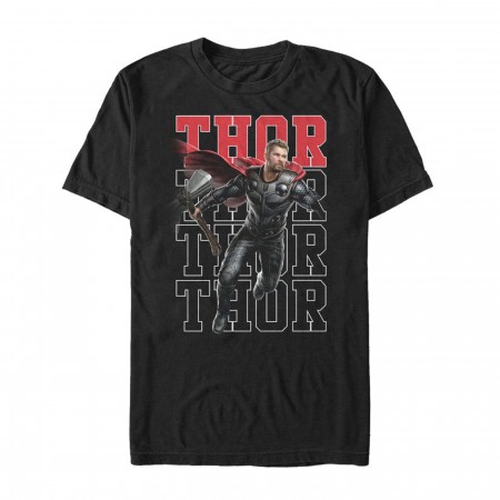 Avengers Thor Heroic Shot Men's T-Shirt