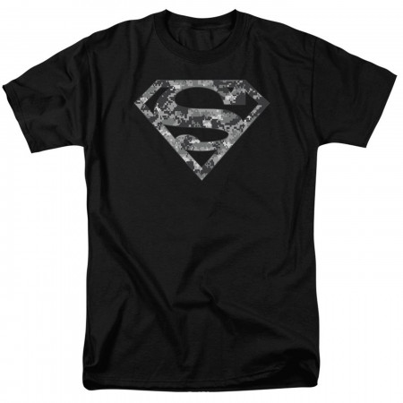 Superman Urban Camo Symbol Men's T-Shirt