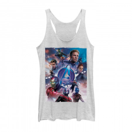 Avengers Endgame Hero Poster Women's Tank Top