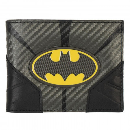 Batman Metal Badge Bifold Wallet