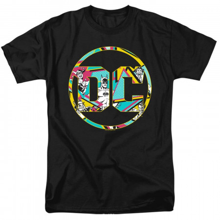 DC Comics 80's Logo Men's T-Shirt