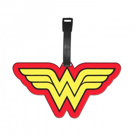 Wonder Woman Symbol Luggage Tag