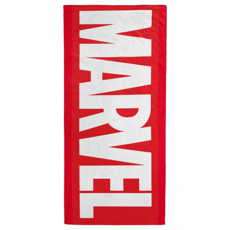 Marvel Logo Beach Towel