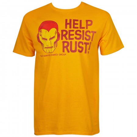 Iron Man Resist Rust Men's T-Shirt