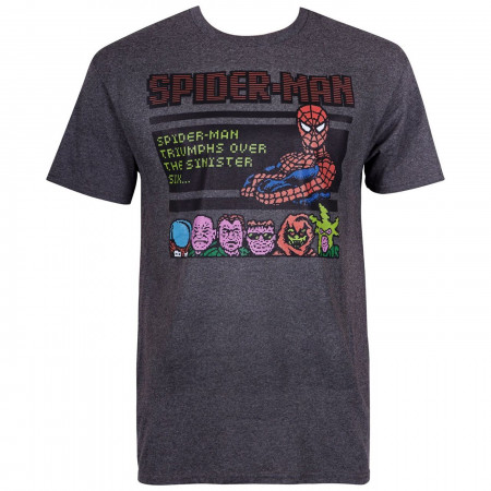 Spider-Man Arcade Style Men's T-Shirt