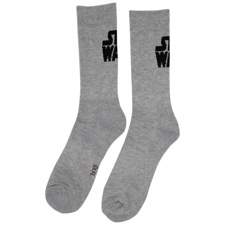 Star Wars Text 3-Pack Socks