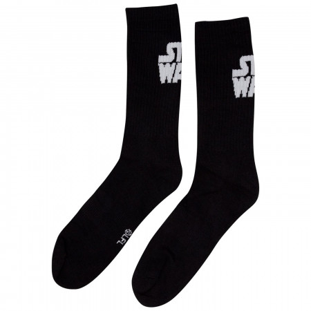 Star Wars Text 3-Pack Socks