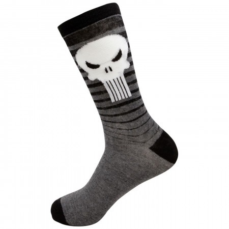 Punisher Gradient and Symbols and Sights Men's 2-Pack Crew Socks