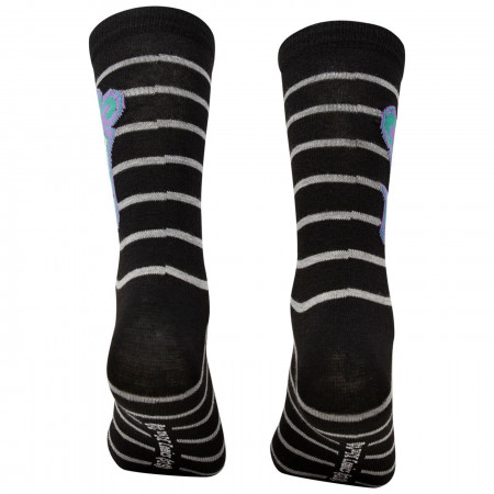 Joker Character and J Logo Men's 2-Pack Crew Socks