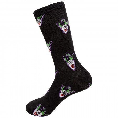 Joker Haha and Faces Men's 2-Pack Crew Socks